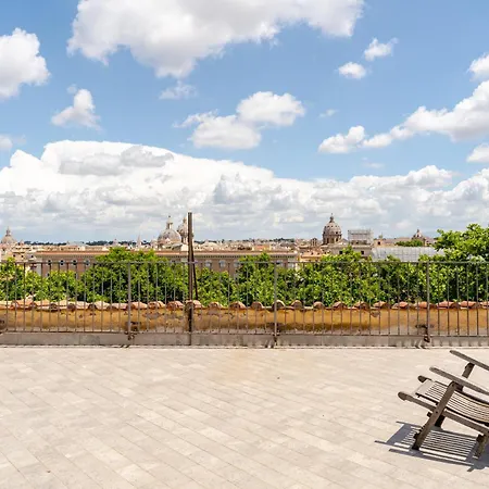 Trastevere - Dolce 4bedr 360 Terrace Lägenhet *